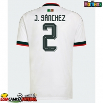 Camisa de Futebol México Jorge Sanchez #2 Equipamento Secundário Mundo 2026 Manga Curta